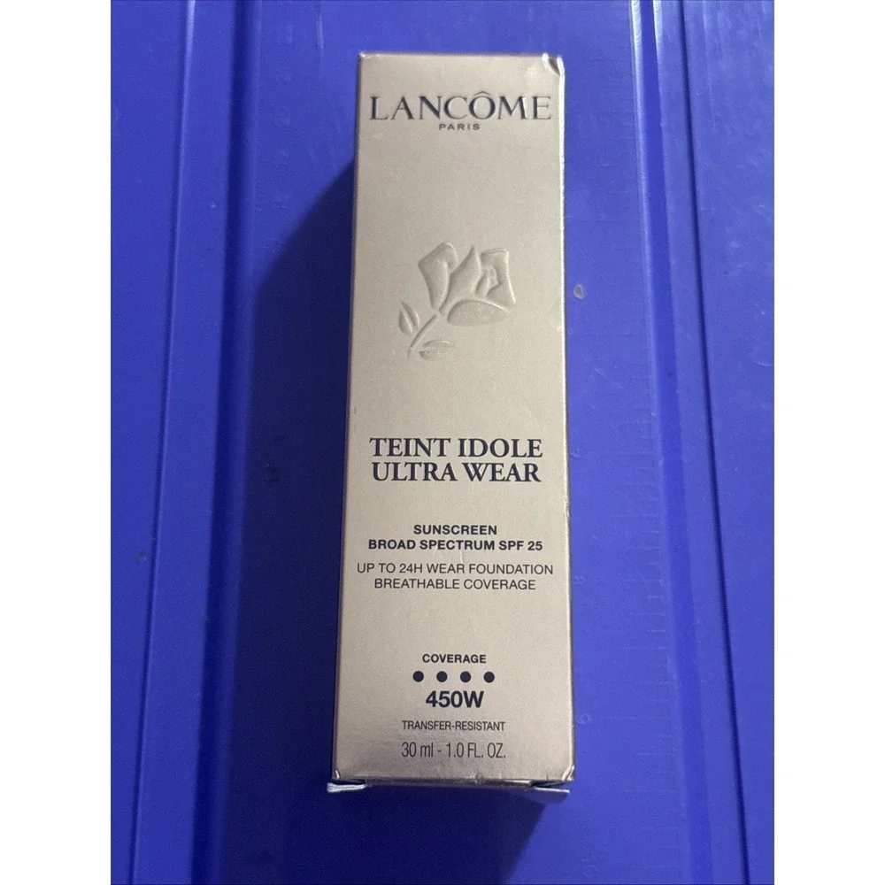 Lancome Teint Idole Ultra Wear Spf25 Foundatin  1.0oz/30ml New 450W